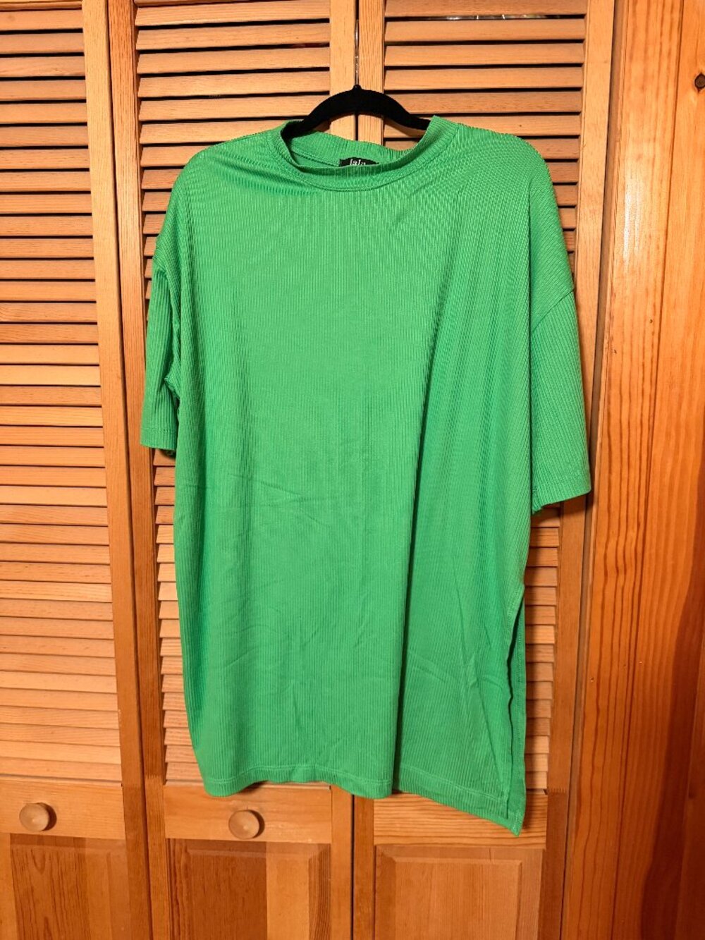 Dressed in Lala - Playsuit TOP ONLY - Vibrant Green - Sz L